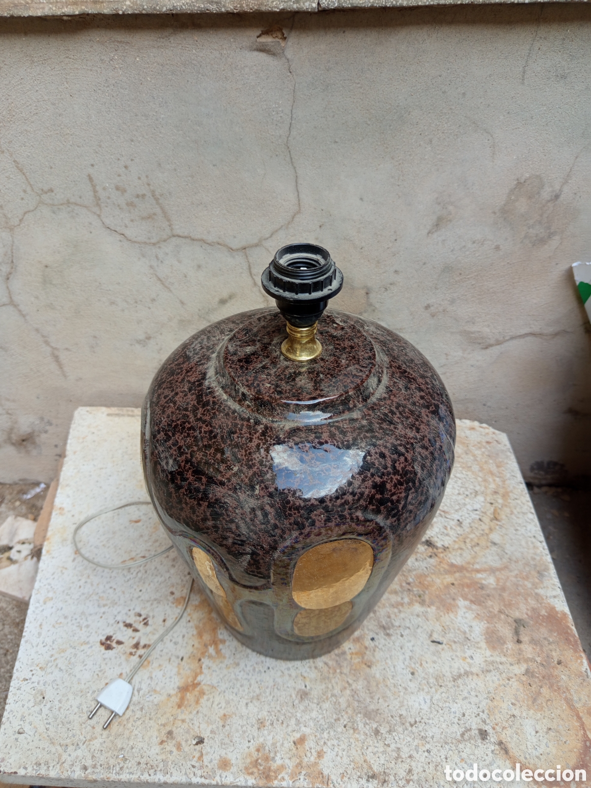Antig&uuml;edades: Lampara antigua grande - Foto 2