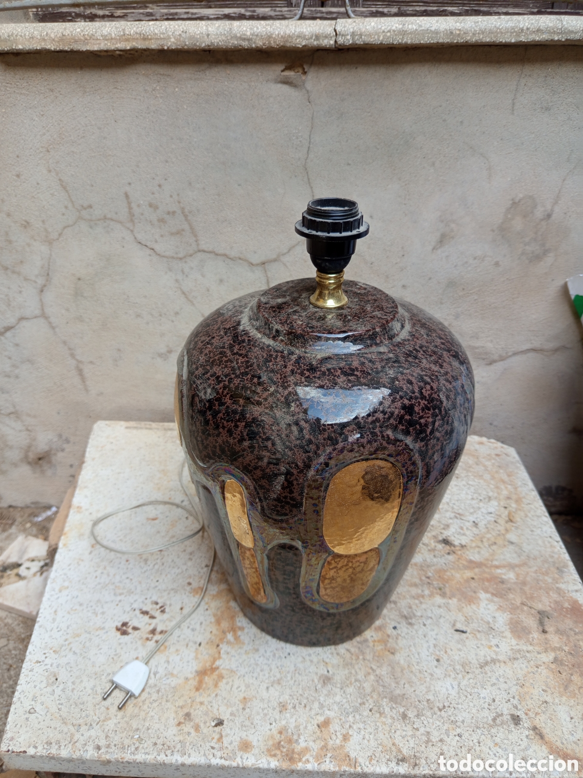 Antig&uuml;edades: Lampara antigua grande - Foto 1