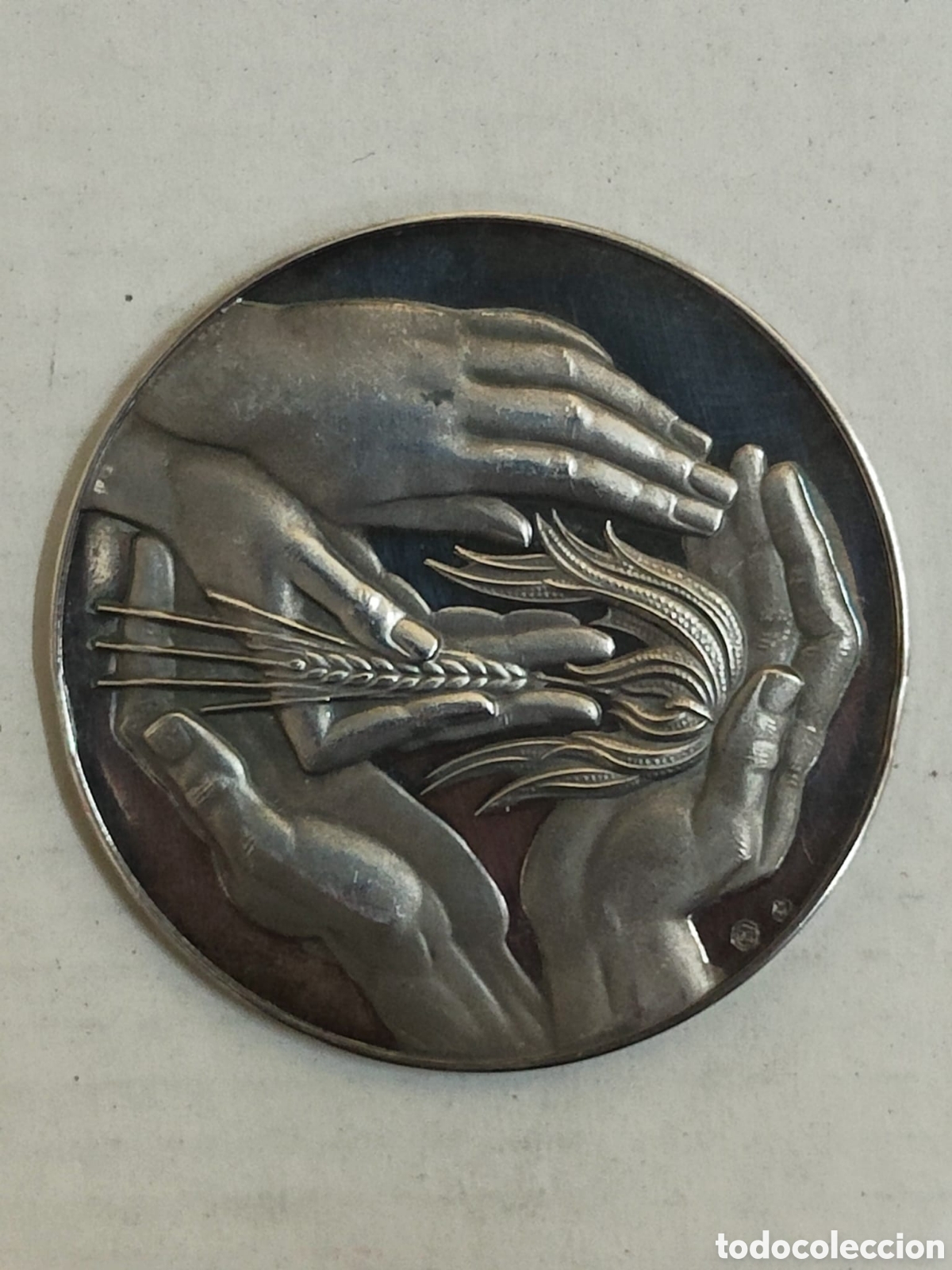 Antig&uuml;edades: Medalla bodas de plata - Foto 1