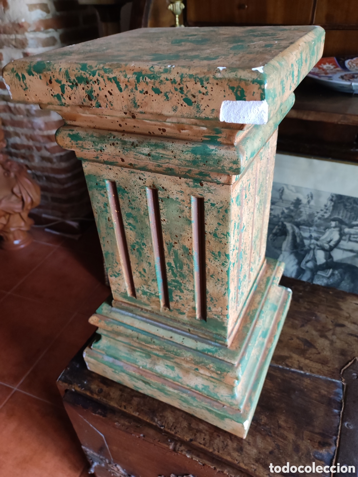Antig&uuml;edades: Pedestal de estilo neocl&aacute;sico - Foto 2