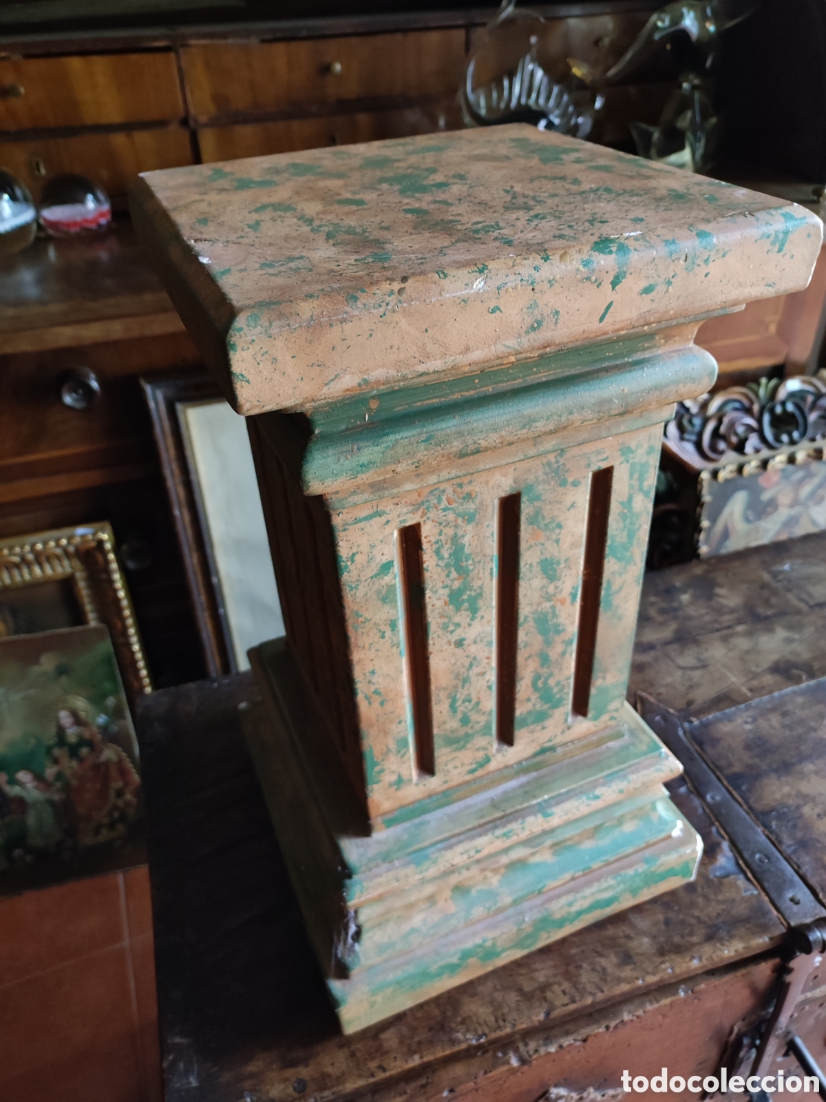 Antig&uuml;edades: Pedestal de estilo neocl&aacute;sico - Foto 4