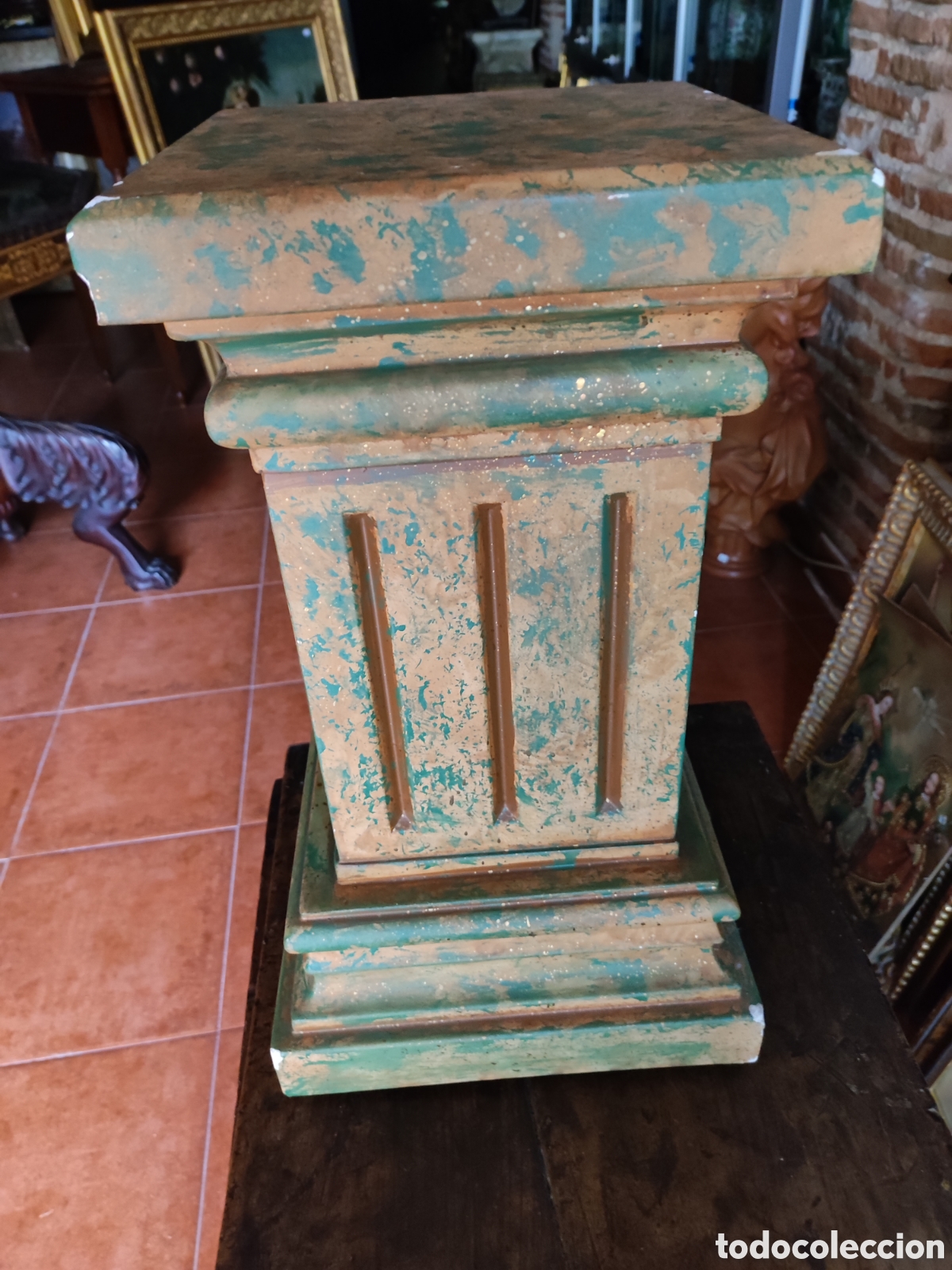 Antig&uuml;edades: Pedestal de estilo neocl&aacute;sico - Foto 1