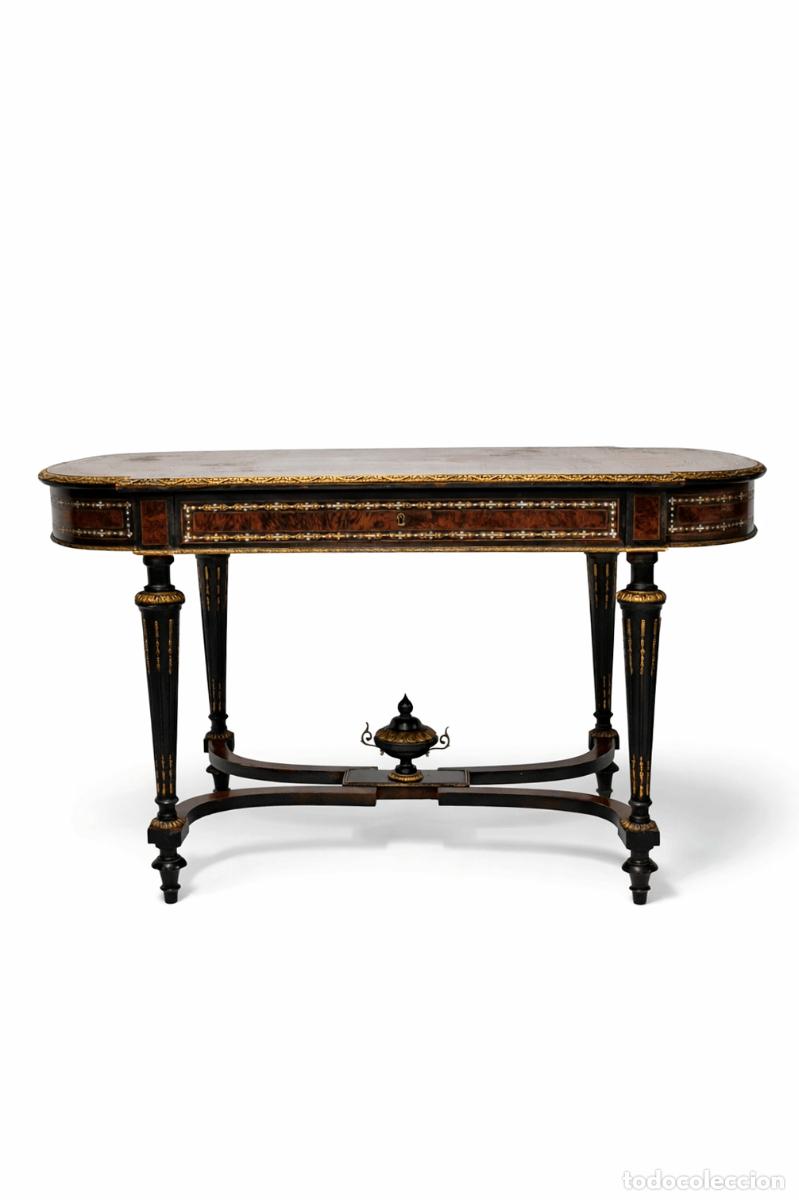 Antig&uuml;edades: MESA ANTIGUA NAPOLE&Oacute;N III - Foto 1