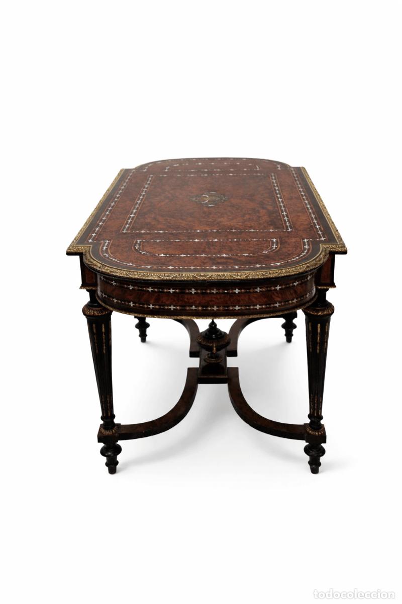 Antig&uuml;edades: MESA ANTIGUA NAPOLE&Oacute;N III - Foto 5