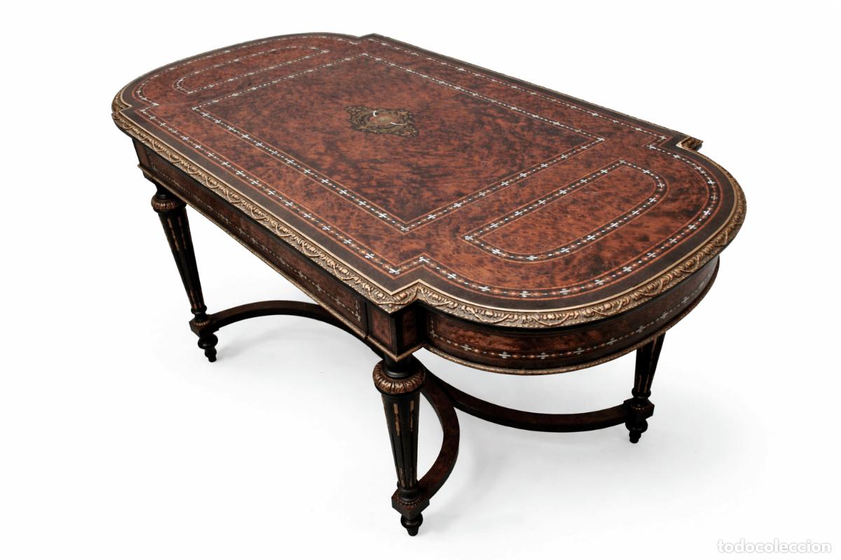 Antig&uuml;edades: MESA ANTIGUA NAPOLE&Oacute;N III - Foto 7