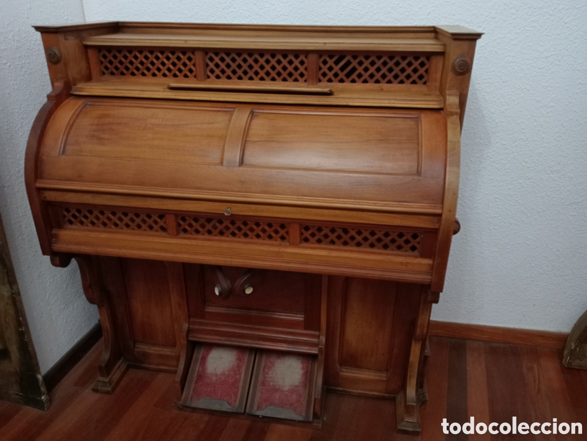 Antig&uuml;edades: Armonium de USA es del XIX - Foto 5