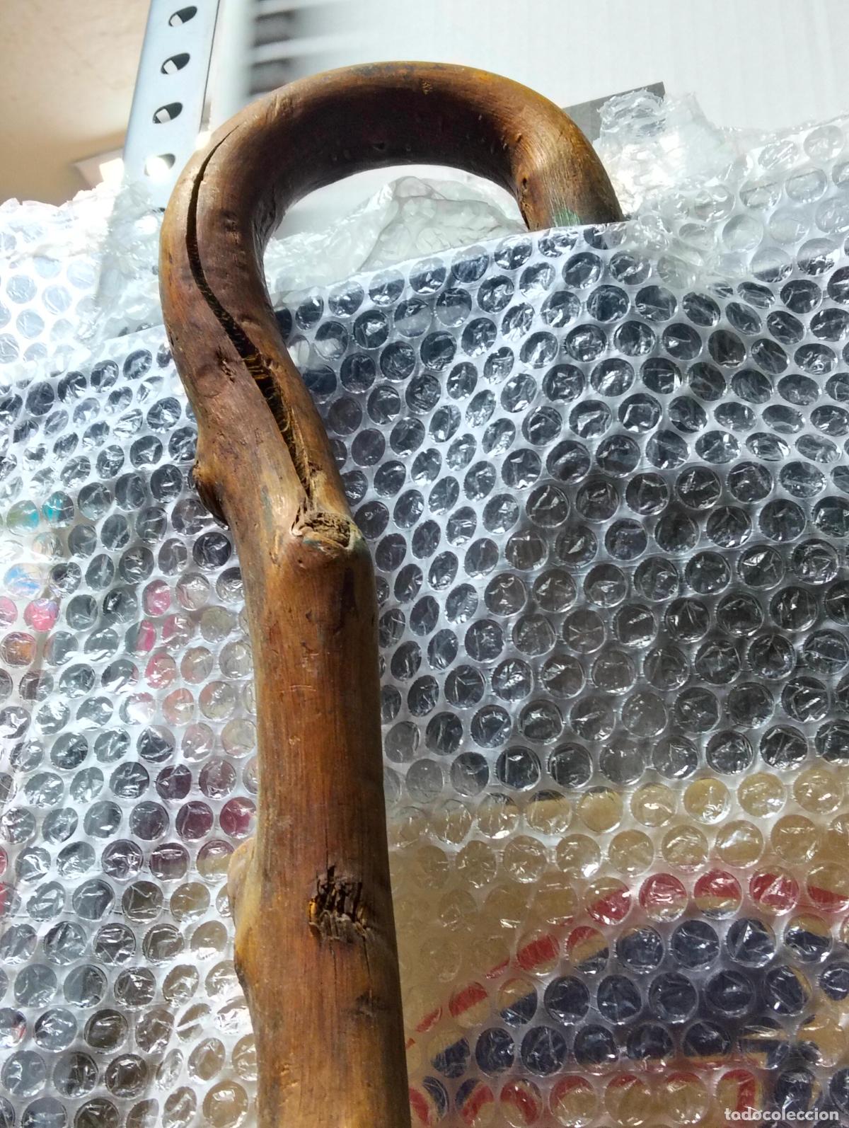 Antig&uuml;edades: ANTIGUO BASTON DE MADERA, LARGO 106 CM - Foto 3
