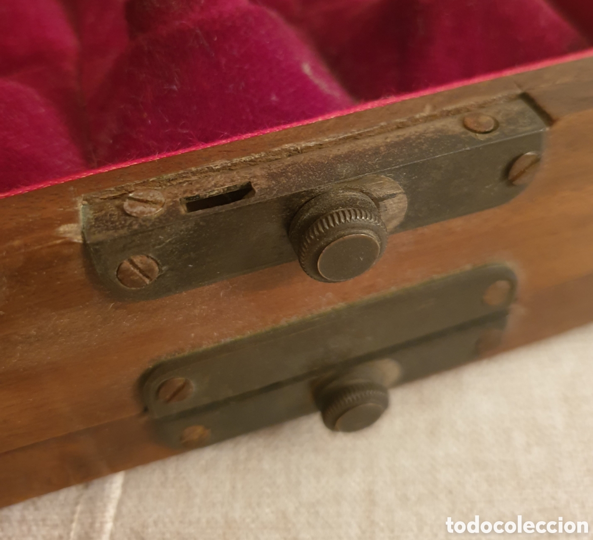 Antig&uuml;edades: Expositor antiguo de anillos y pendientes - Foto 9