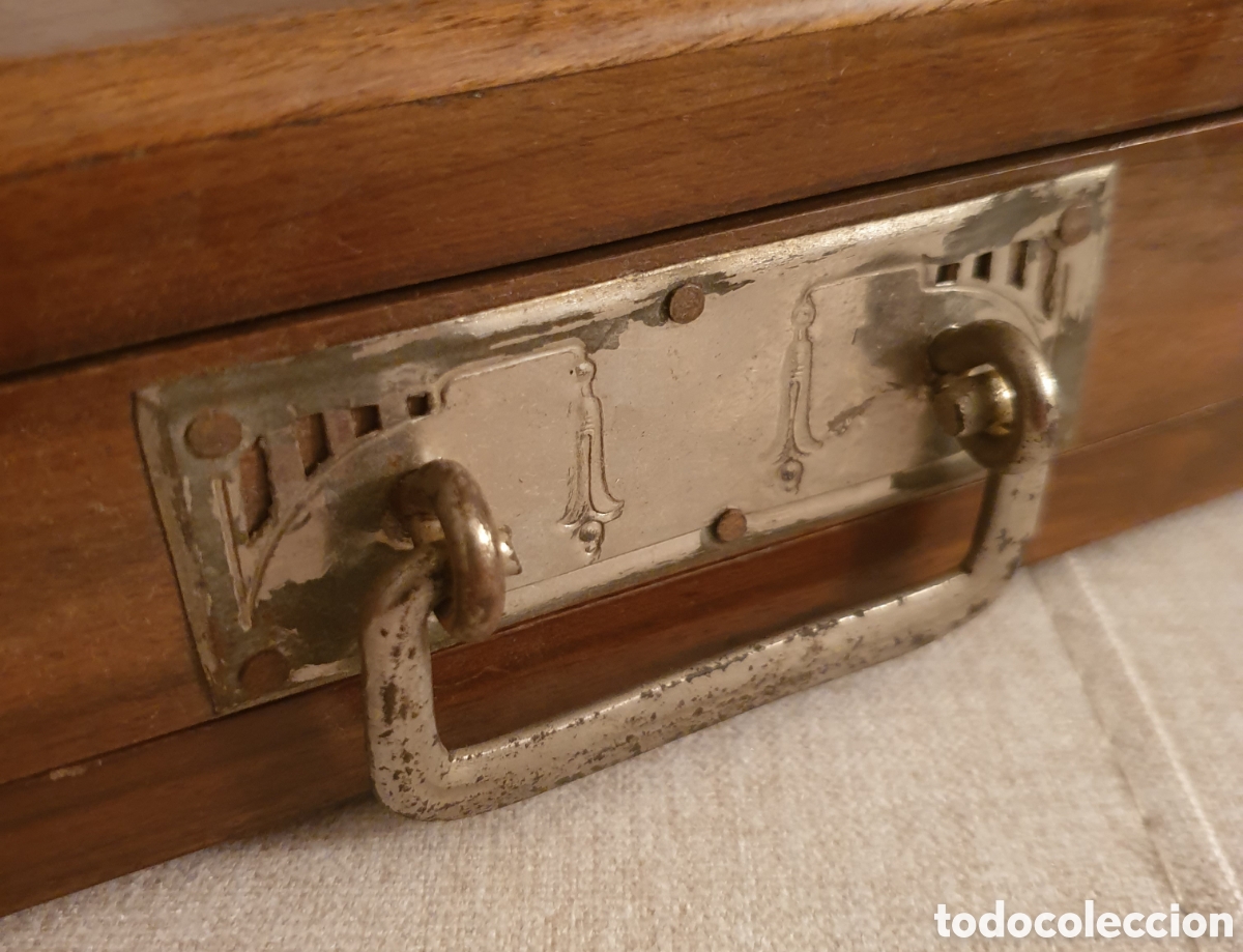 Antig&uuml;edades: Expositor antiguo de anillos y pendientes - Foto 10