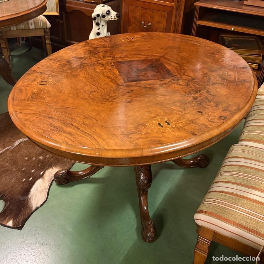 Antig&uuml;edades: Mesa Oval de Comedor - Foto 1
