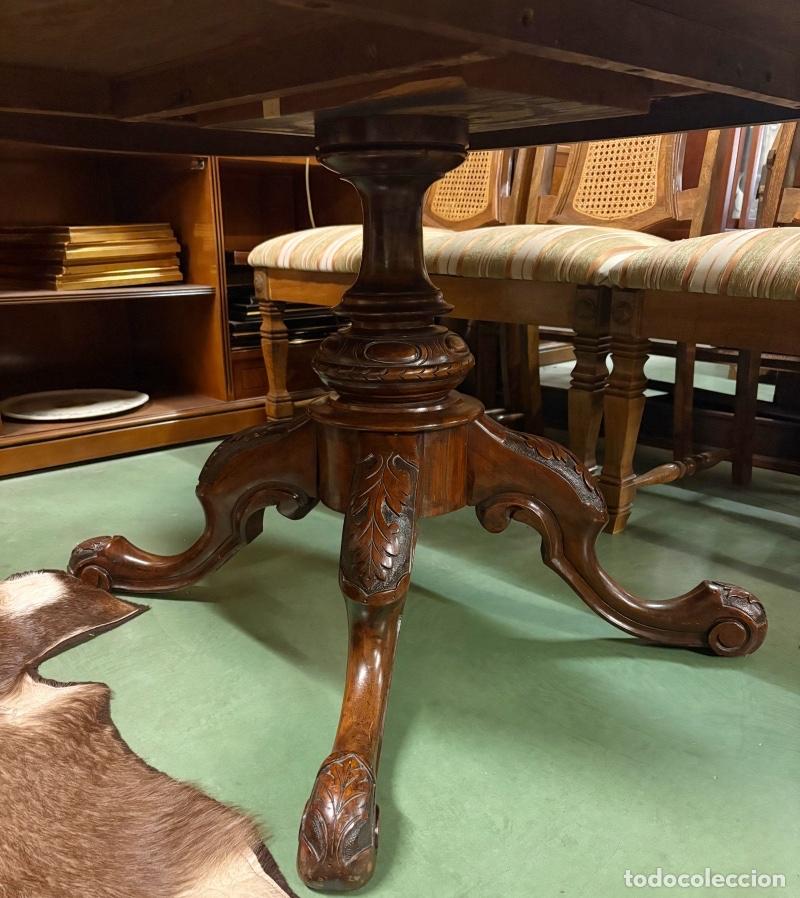 Antig&uuml;edades: Mesa Oval de Comedor - Foto 4