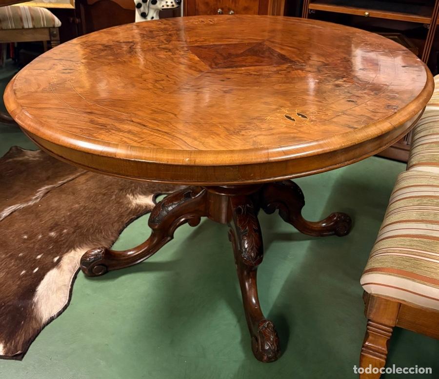 Antig&uuml;edades: Mesa Oval de Comedor - Foto 10