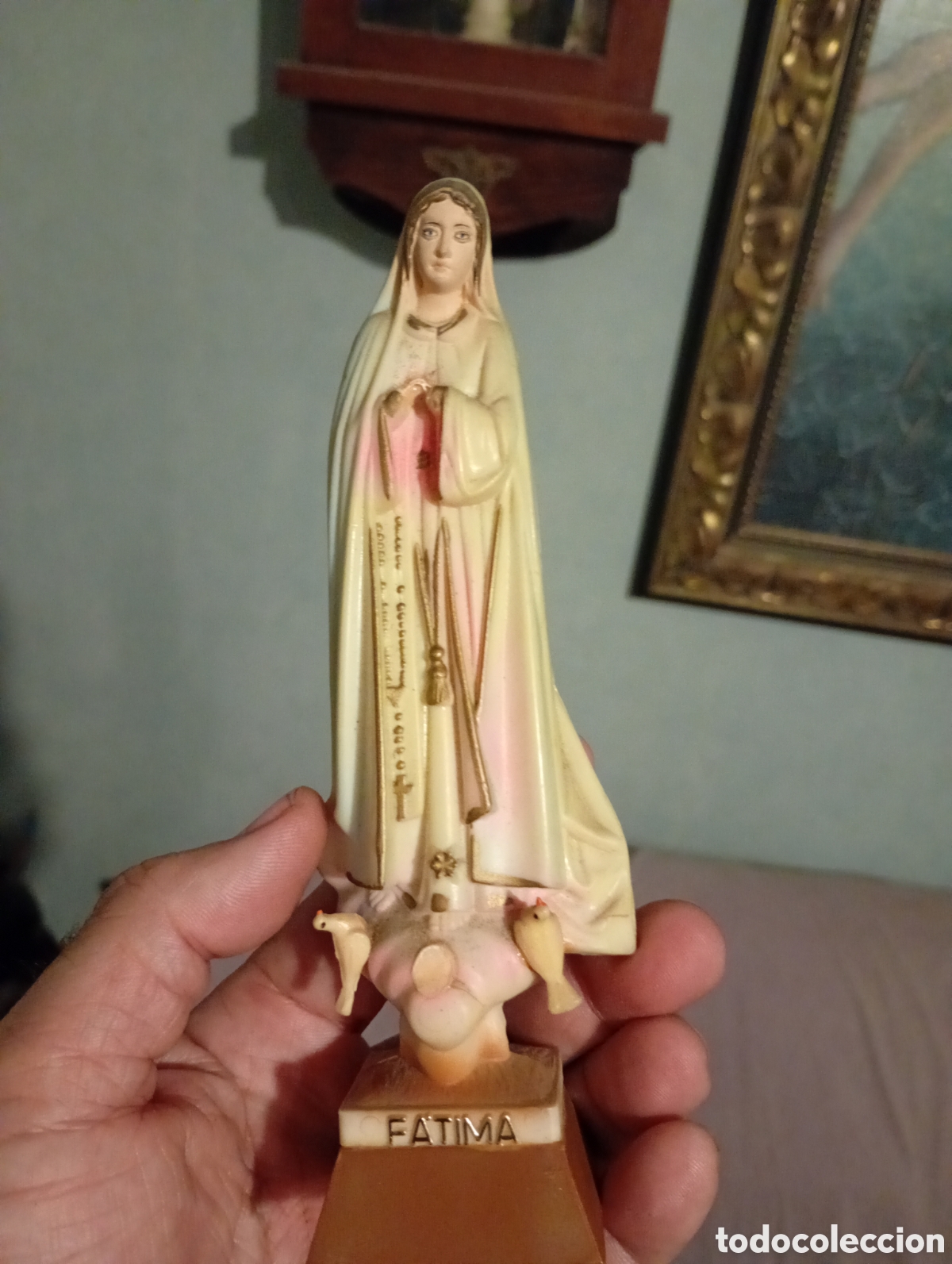 Antig&uuml;edades: Virgen de F&aacute;tima. ........ - Foto 1