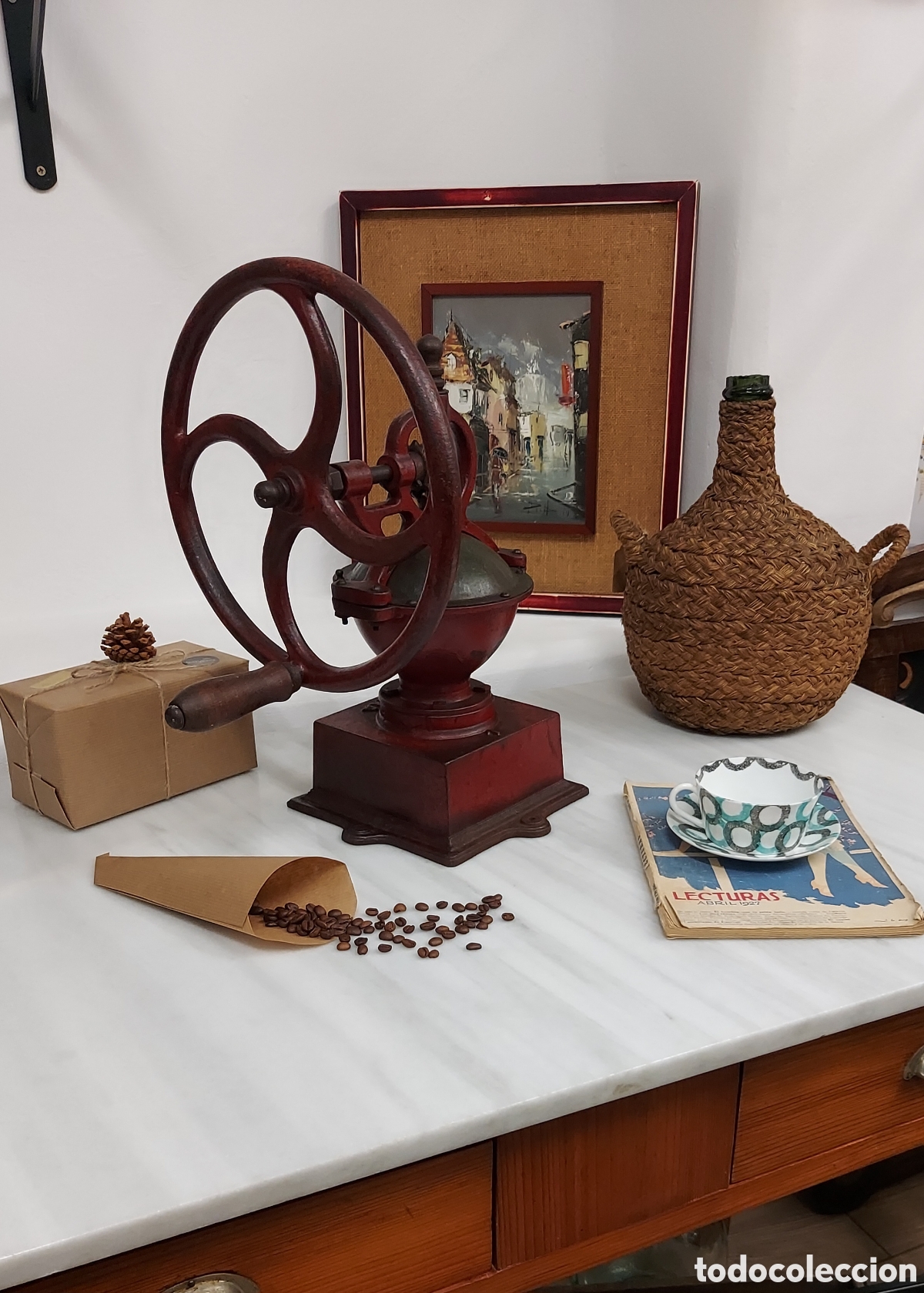 Oggetti Antichi: Molinillo de caf&eacute; Elma N&deg;1 a&ntilde;o 1928 - 1929