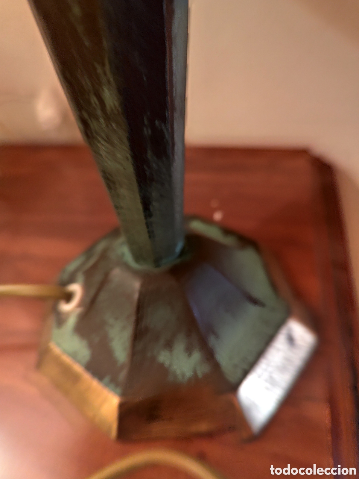 Antig&uuml;edades: Jarr&oacute;n de bronce patinado - Foto 5
