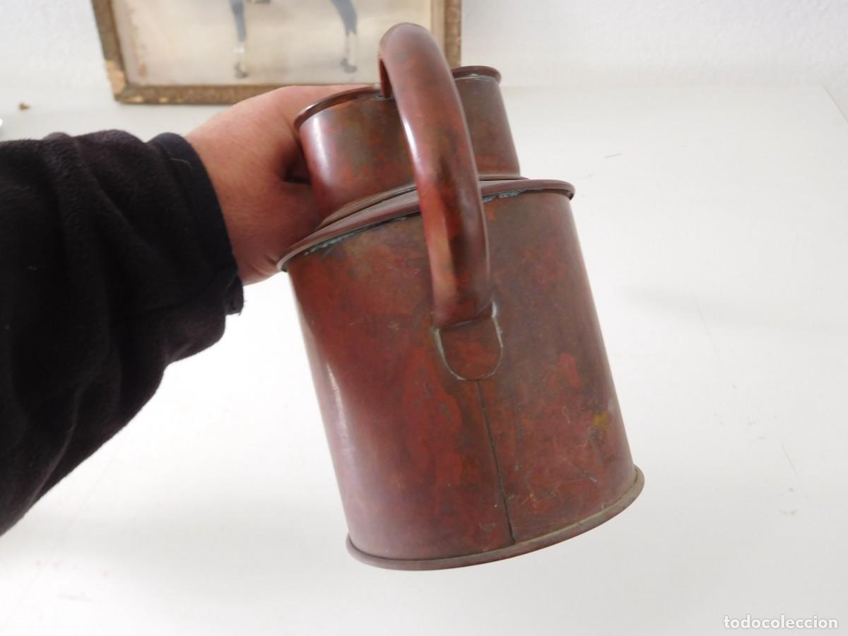 Antig&uuml;edades: Regadora inglesa de cobre de la marca Haws - Foto 5