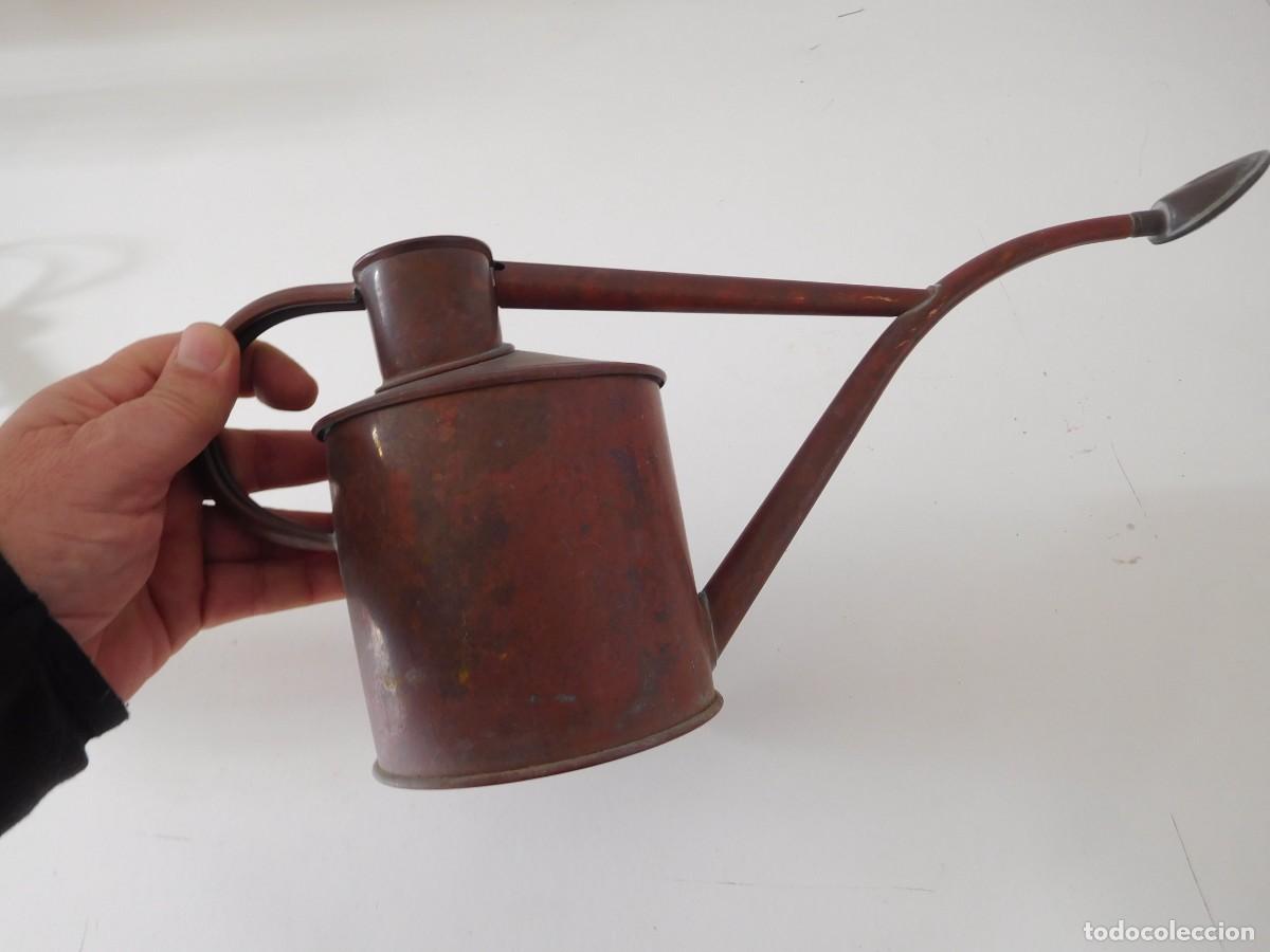 Antig&uuml;edades: Regadora inglesa de cobre de la marca Haws - Foto 6