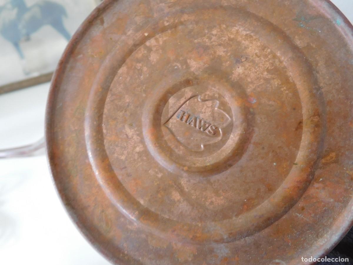 Antig&uuml;edades: Regadora inglesa de cobre de la marca Haws - Foto 10