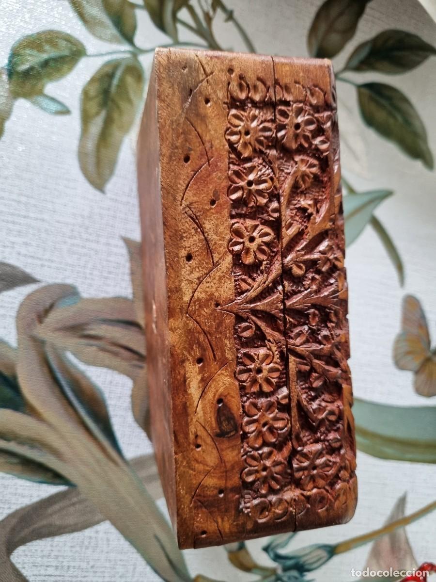 Antig&uuml;edades: Caja joyero de madera - Foto 2