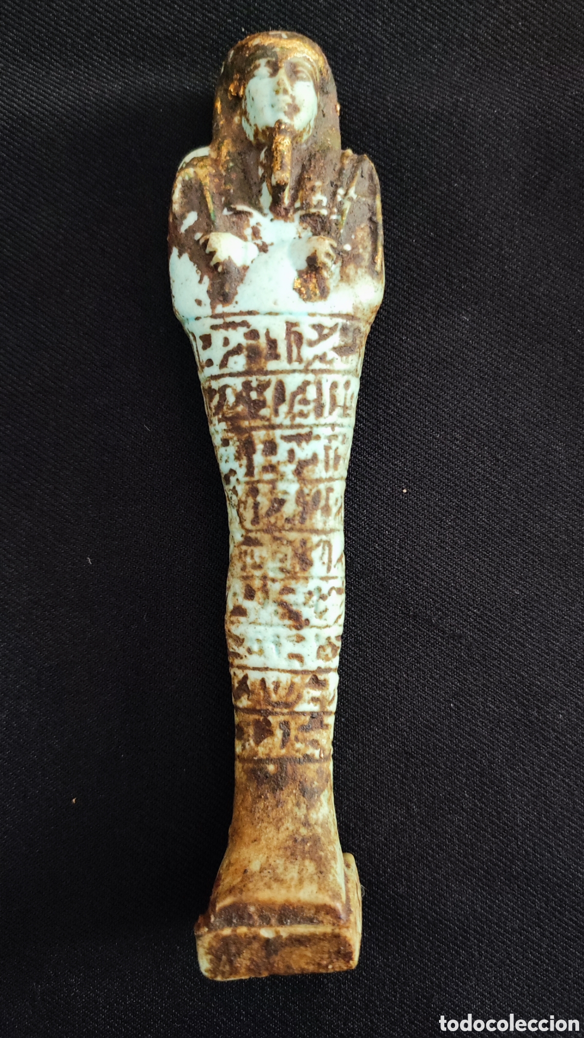 Antig&uuml;edades: Ushabty Egipto antiguo 16 cm - Foto 2