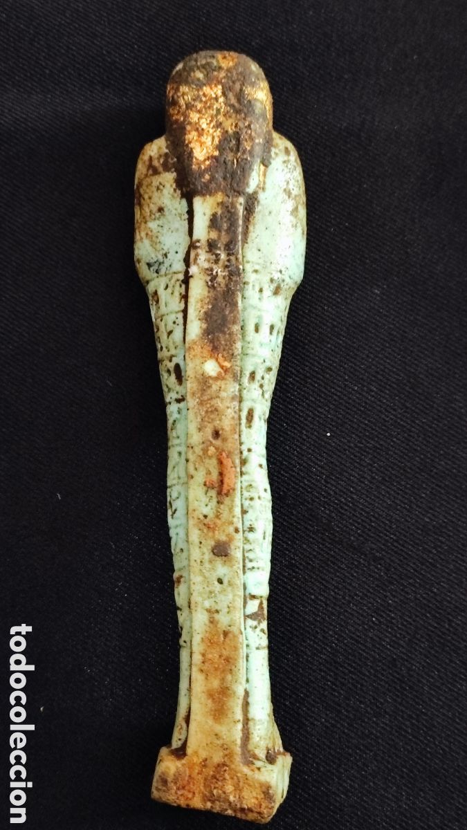 Antig&uuml;edades: Ushabty Egipto antiguo 16 cm - Foto 3