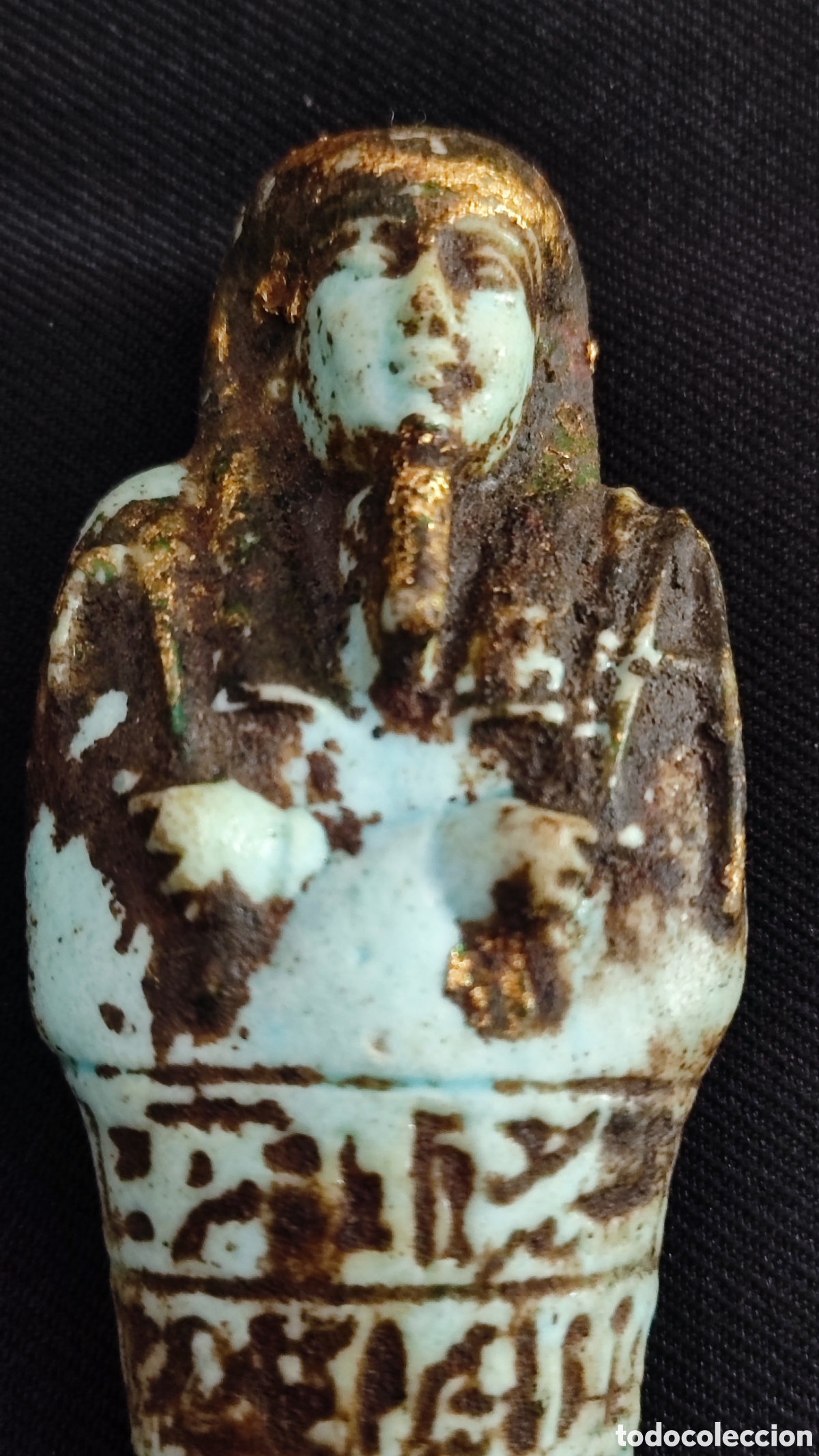 Antig&uuml;edades: Ushabty Egipto antiguo 16 cm - Foto 1
