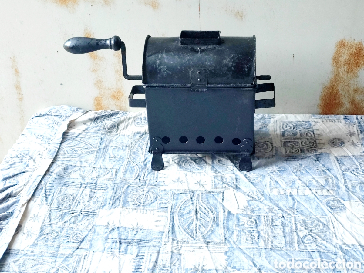 Oggetti Antichi: AntiguaTostadora de cafe siglo XIX