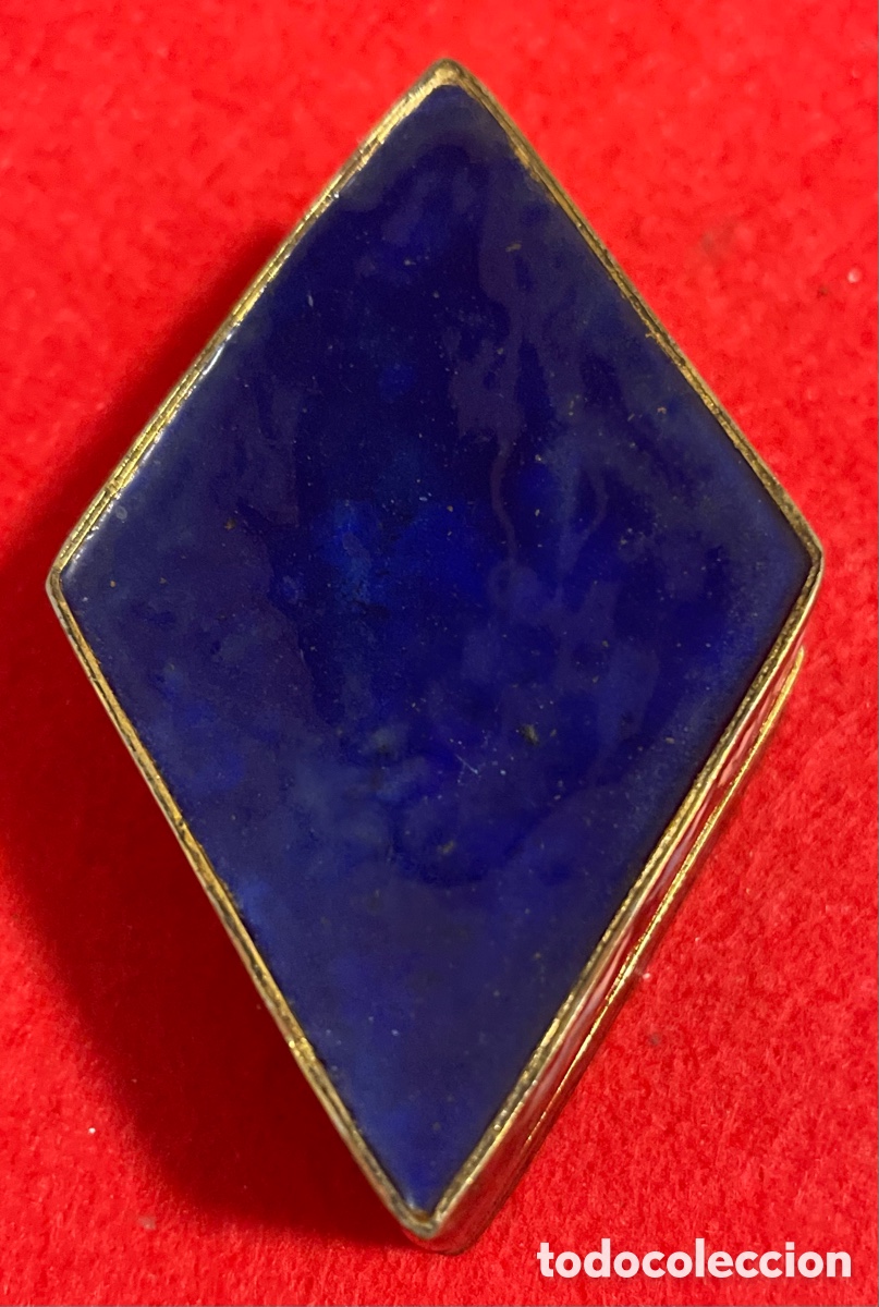 Antig&uuml;edades: Simp&aacute;tica Caja, antigua, romboidal, bronce y cloisonne - Foto 6