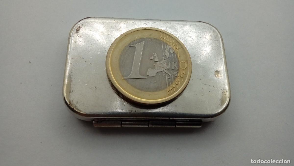 Antig&uuml;edades: PASTILLERO PLATA RECTANGULAR - Foto 5