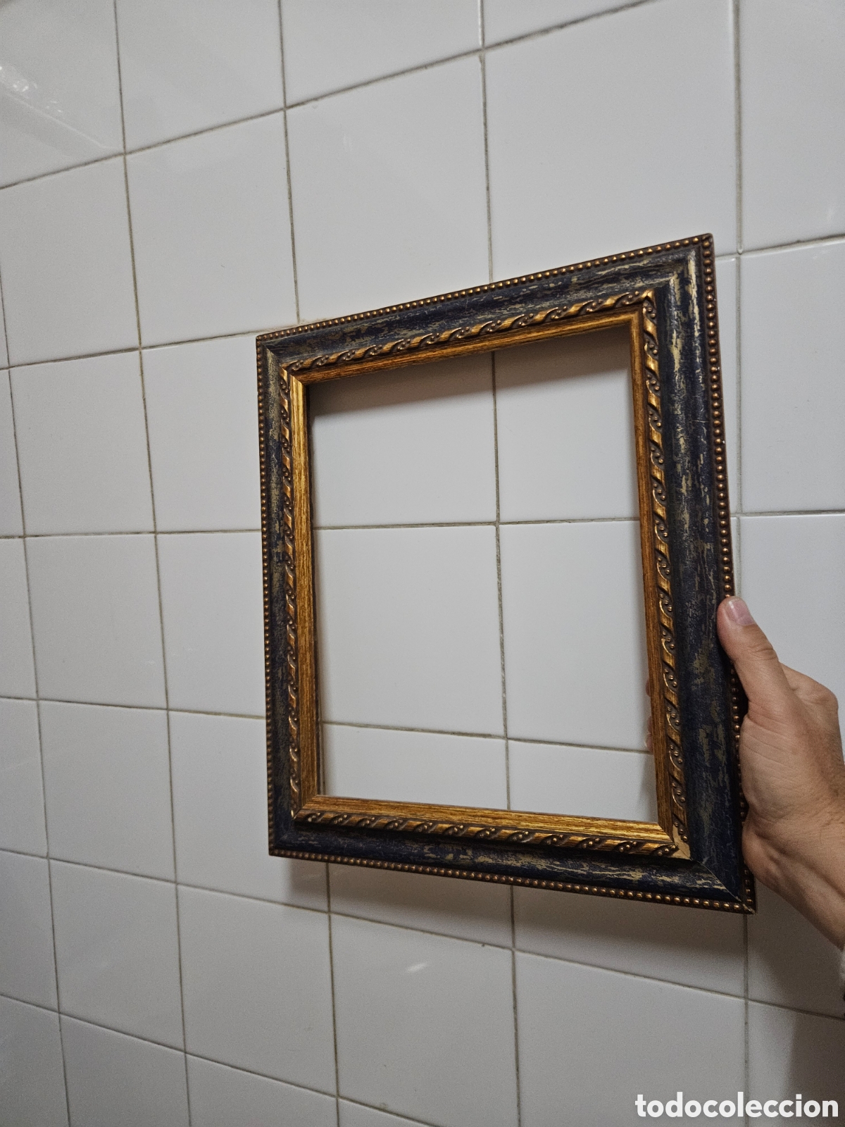Antig&uuml;edades: MARCO REALIZADO EN MADERA - Foto 1