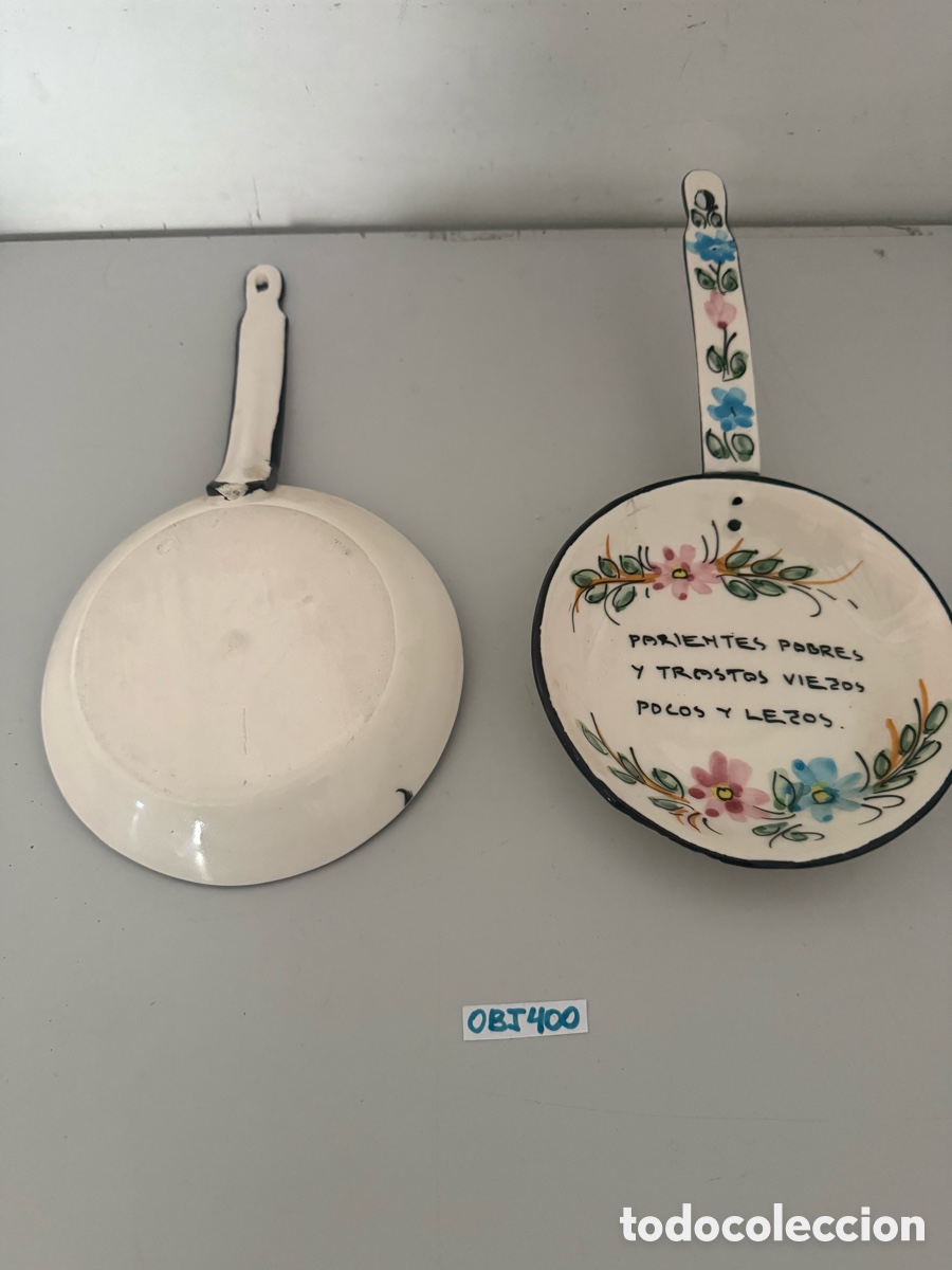 Antig&uuml;edades: Reposacucharas de cer&aacute;mica - Foto 4
