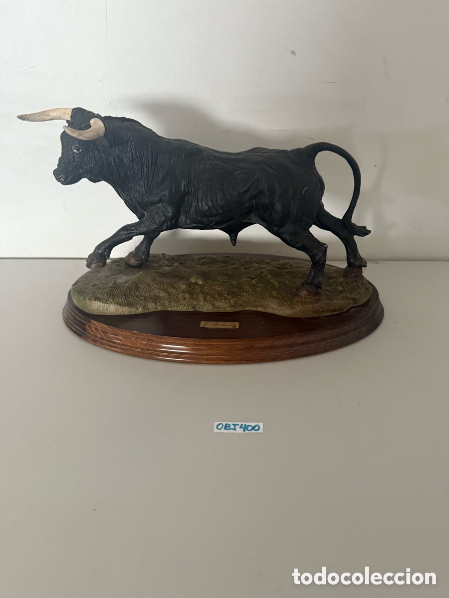 Antig&uuml;edades: Toro, bravo, busto firmado - Foto 1