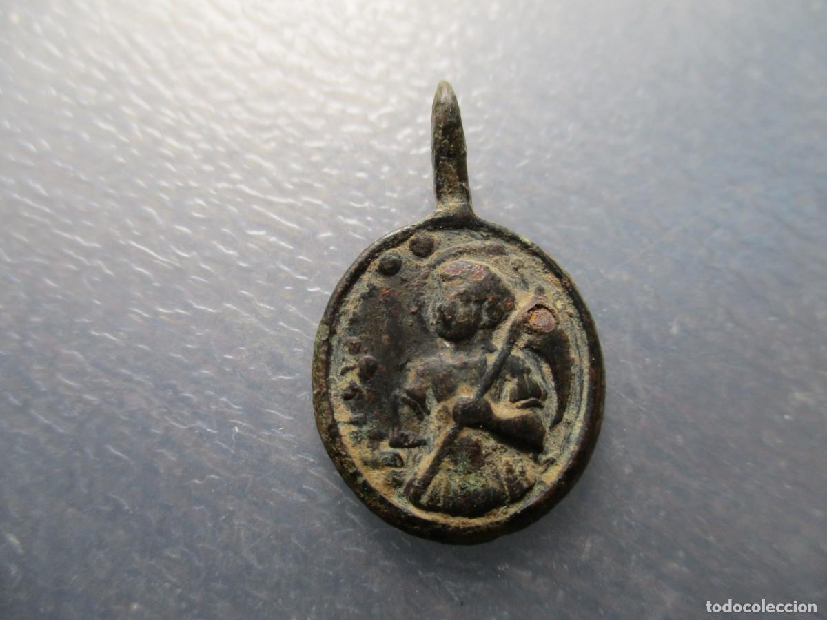 Antig&uuml;edades: MEDALLA RELIGIOSA SAN ANASTASIO - Foto 3