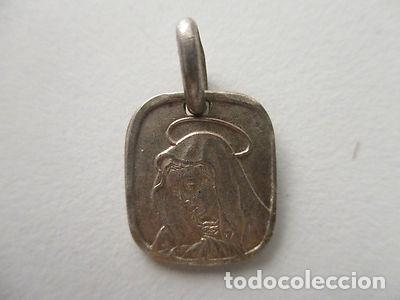 Antig&uuml;edades: MEDALLA RELIGIOSA BUSTO DE LA VIRGEN - PLATA - Foto 1