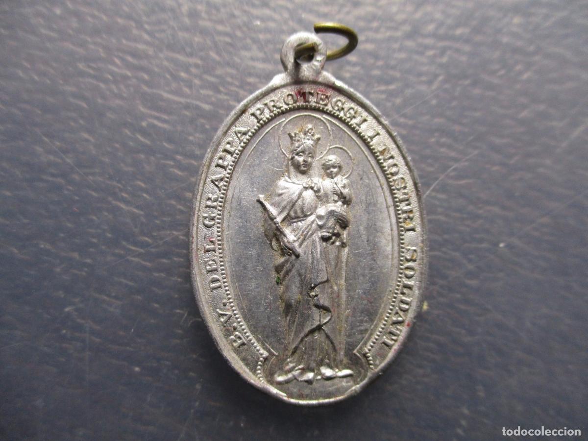 Antig&uuml;edades: MEDALLA RELIGIOSA BEATA VIRGEN DEL GRAPPA - Foto 2