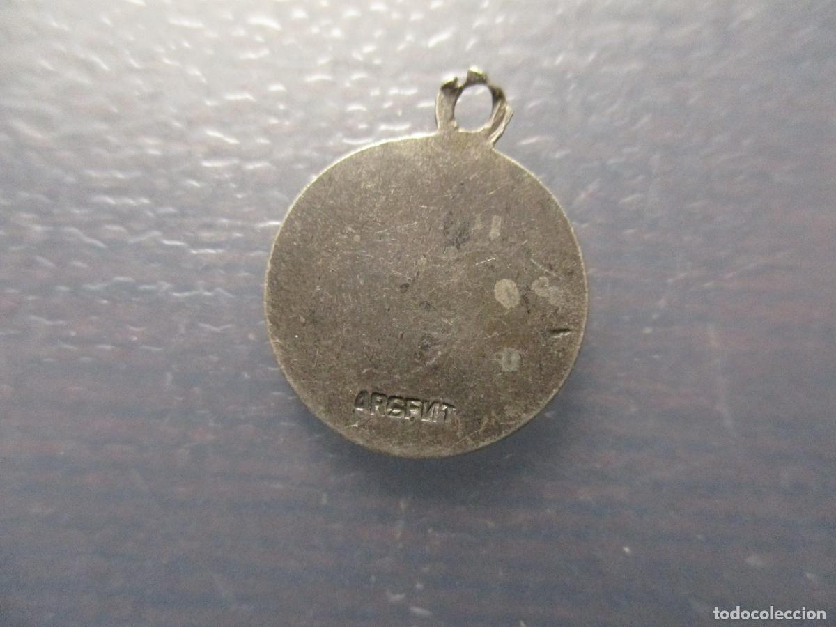 Antig&uuml;edades: MEDALLA RELIGIOSA LA VIRGEN - PLATA - Foto 4