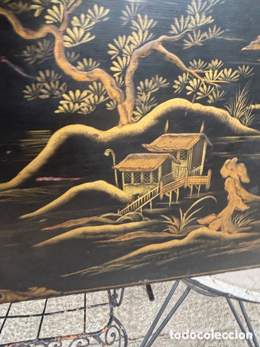 Antig&uuml;edades: Ba&uacute;l lacado del siglo XVIII - Foto 10