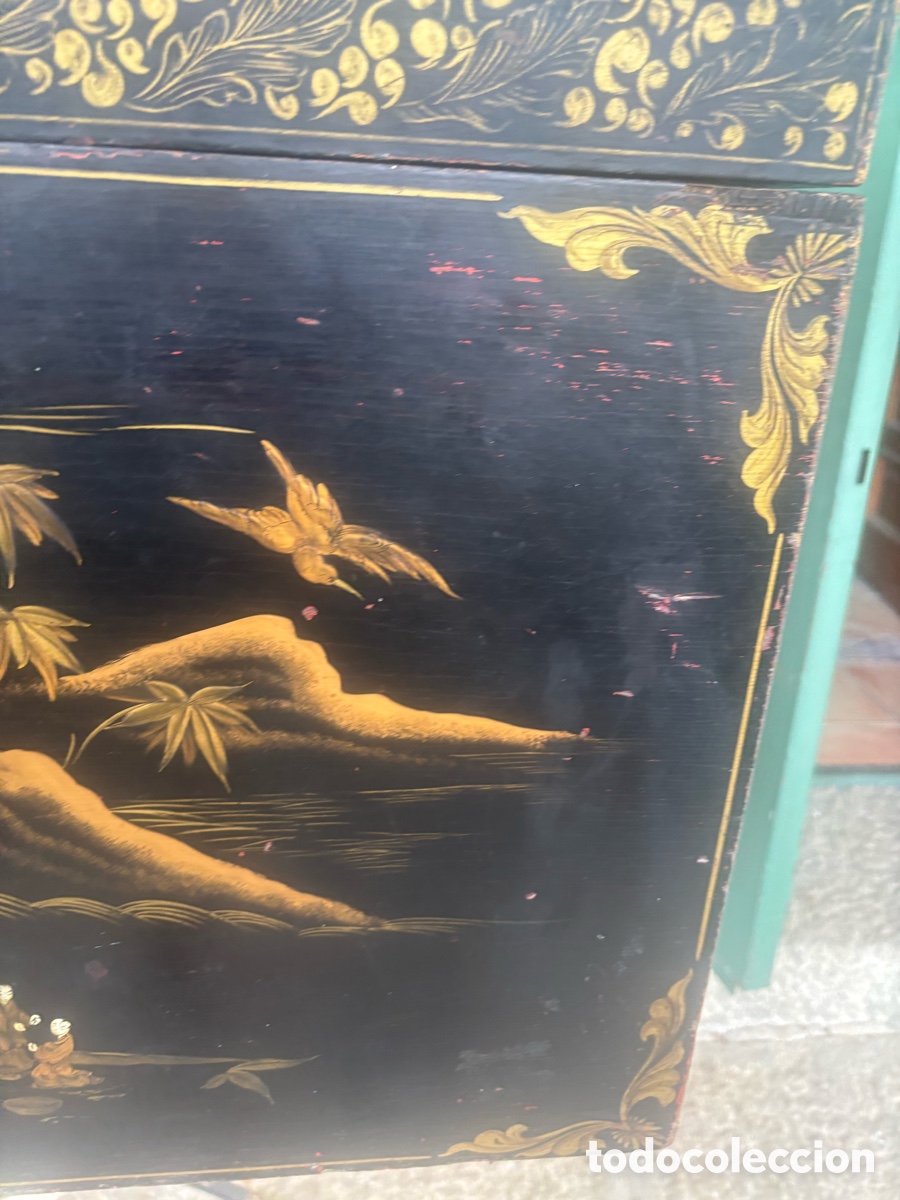 Antig&uuml;edades: Ba&uacute;l lacado del siglo XVIII - Foto 18