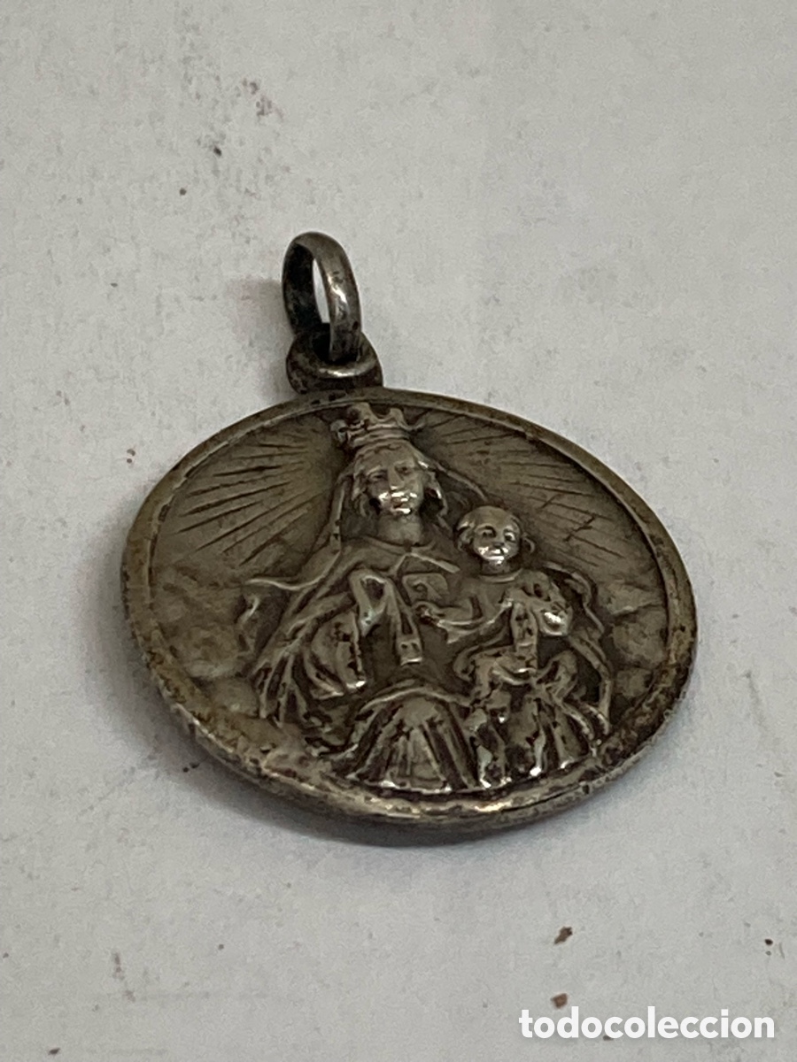 Antig&uuml;edades: Medalla de plata religiosa C480 - Foto 2