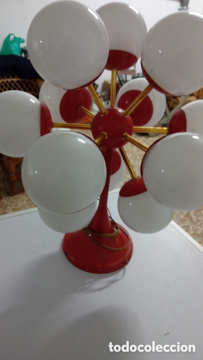 Antig&uuml;edades: L&aacute;mpara de mesa vintage - Foto 2