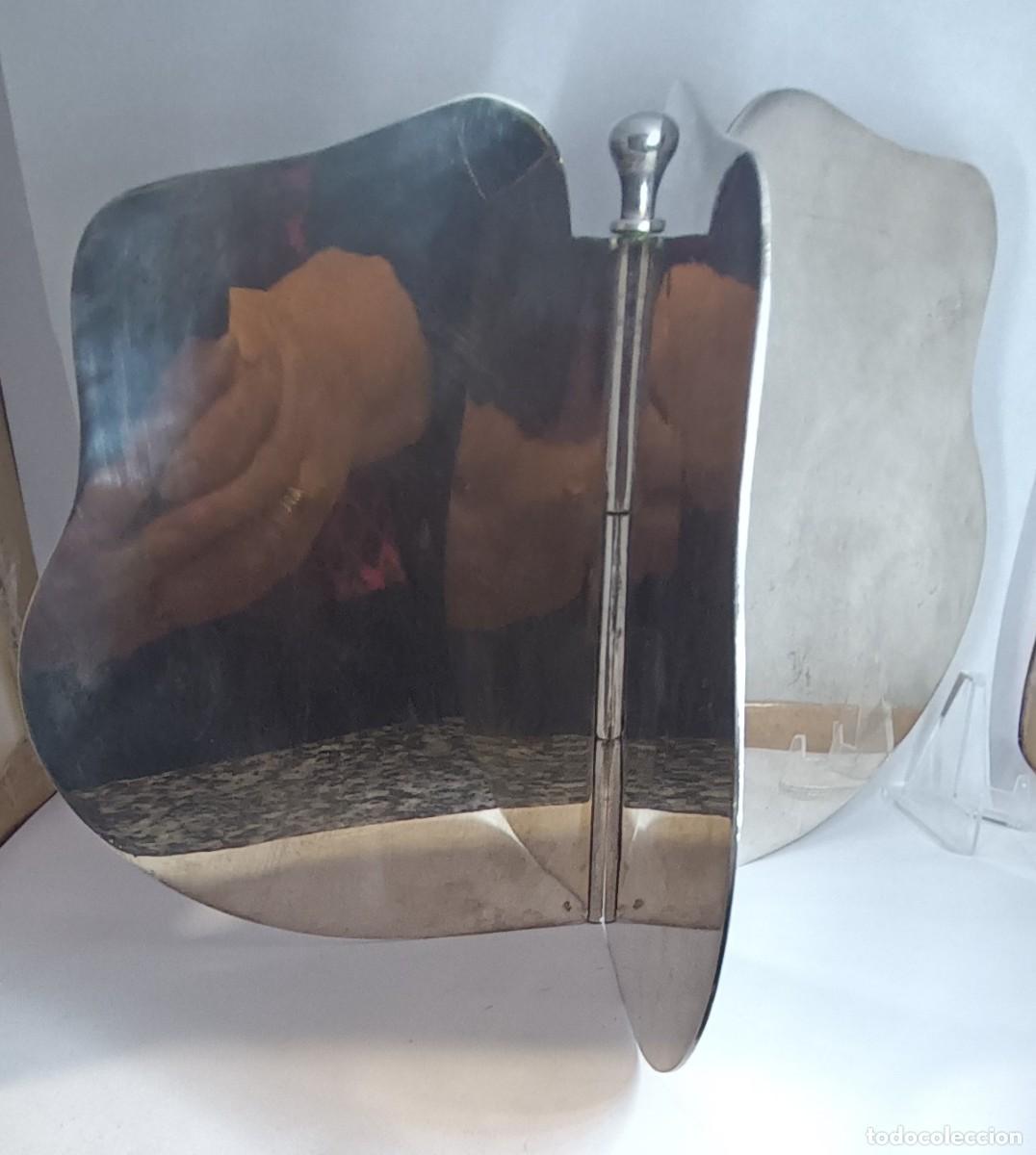 Antig&uuml;edades: SEPARADOR ALPACA PLATEADA PARA ALIMENTOS - Foto 4