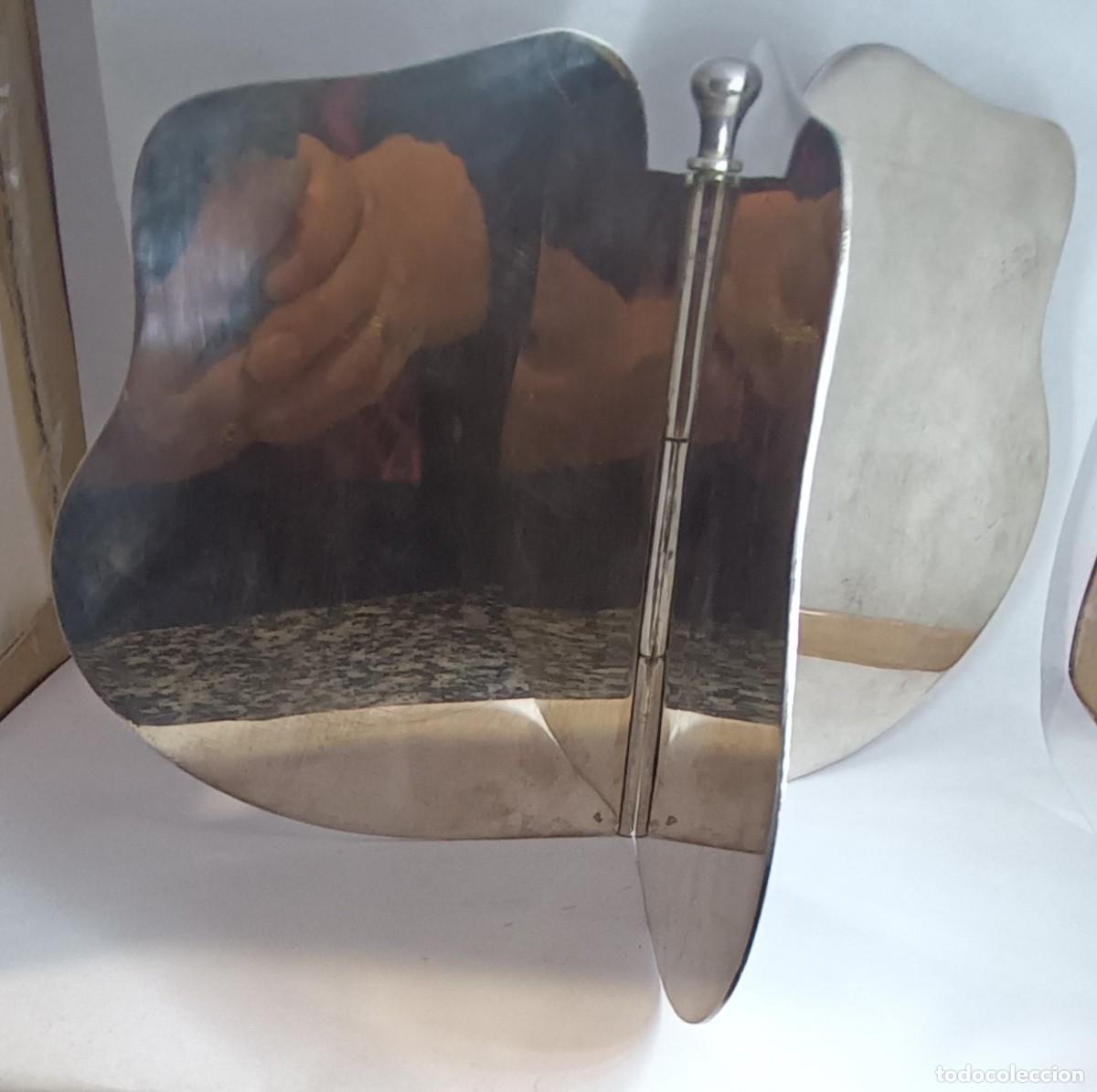 Antig&uuml;edades: SEPARADOR ALPACA PLATEADA PARA ALIMENTOS - Foto 5