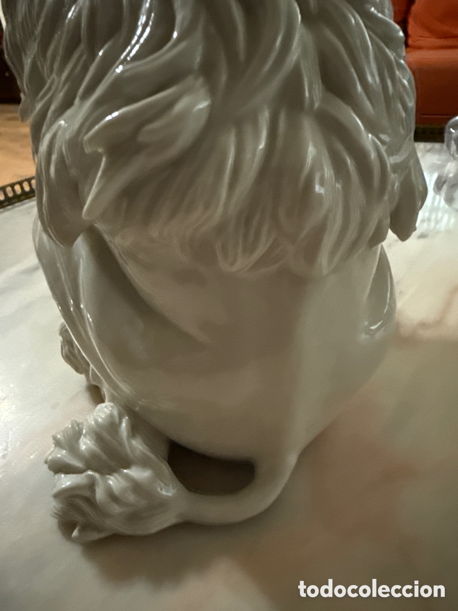 Antig&uuml;edades: Perro porcelana Algora - Foto 4