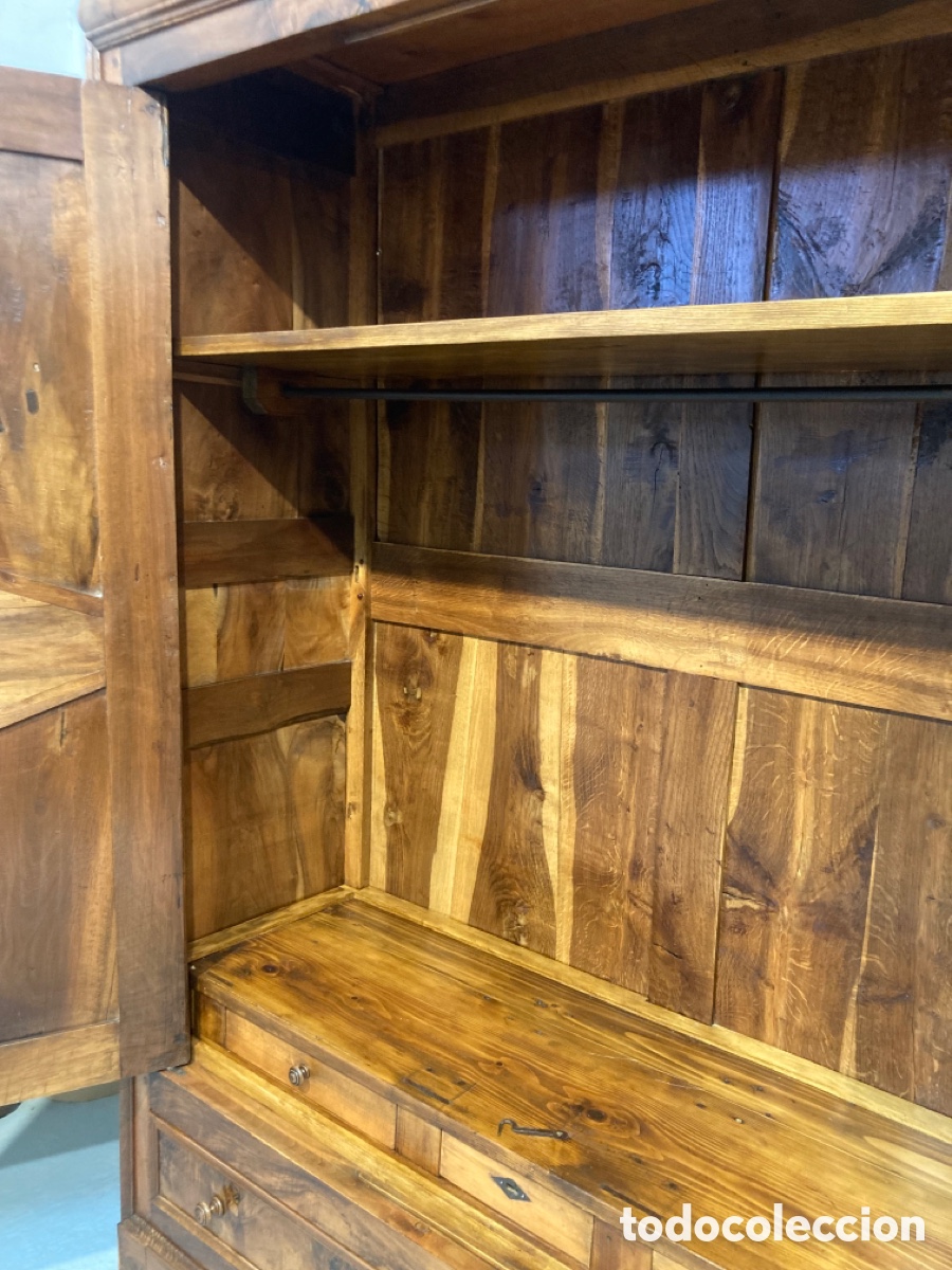 Antig&uuml;edades: Antiguo armario ropero restaurado - Foto 18