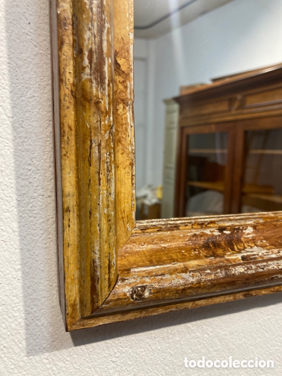 Antig&uuml;edades: Espejo con marco antiguo - Foto 4