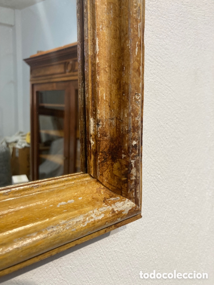 Antig&uuml;edades: Espejo con marco antiguo - Foto 7