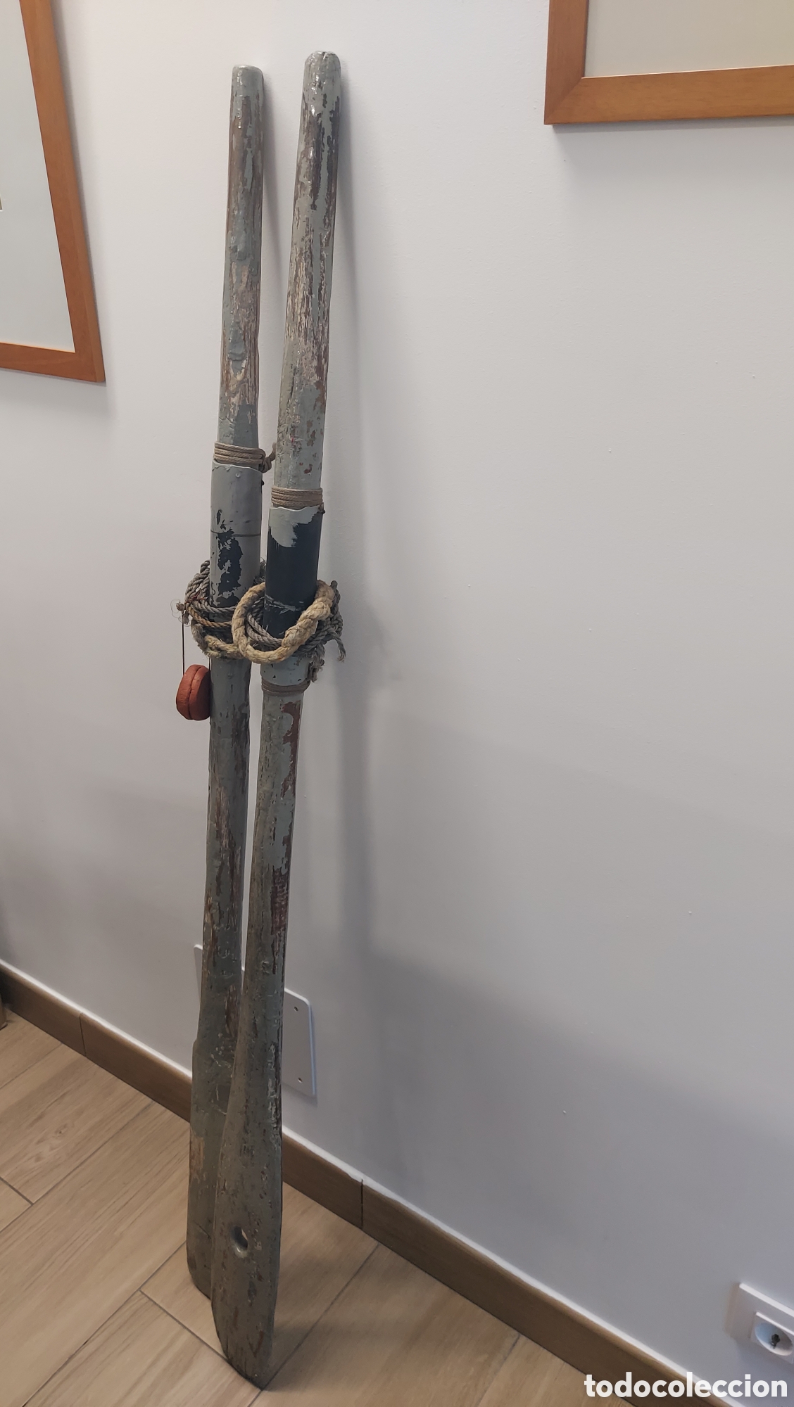 Antig&uuml;edades: Remos antiguos de madera - Foto 3