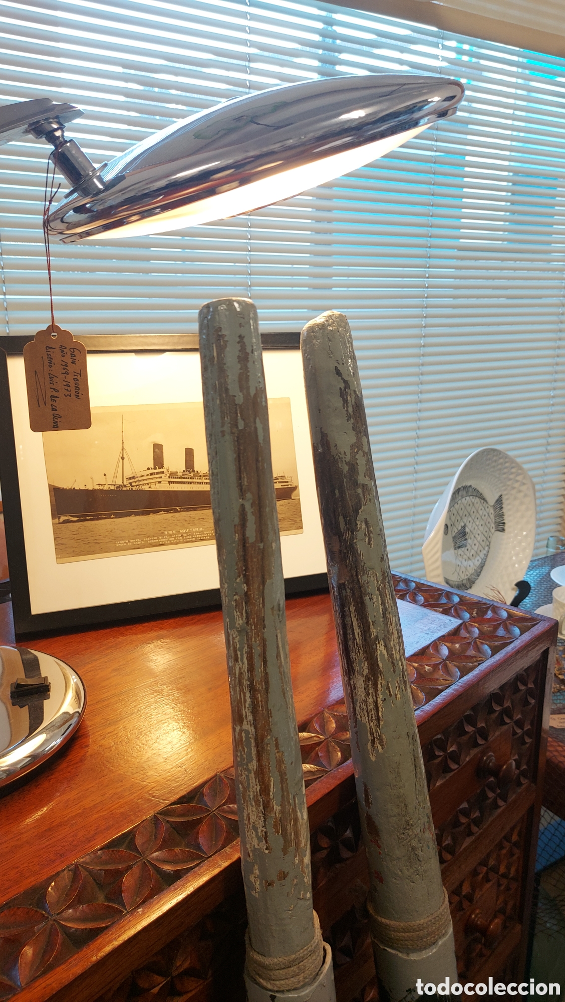 Antig&uuml;edades: Remos antiguos de madera - Foto 7