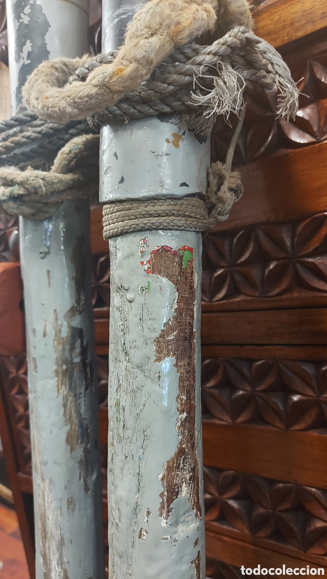 Antig&uuml;edades: Remos antiguos de madera - Foto 2