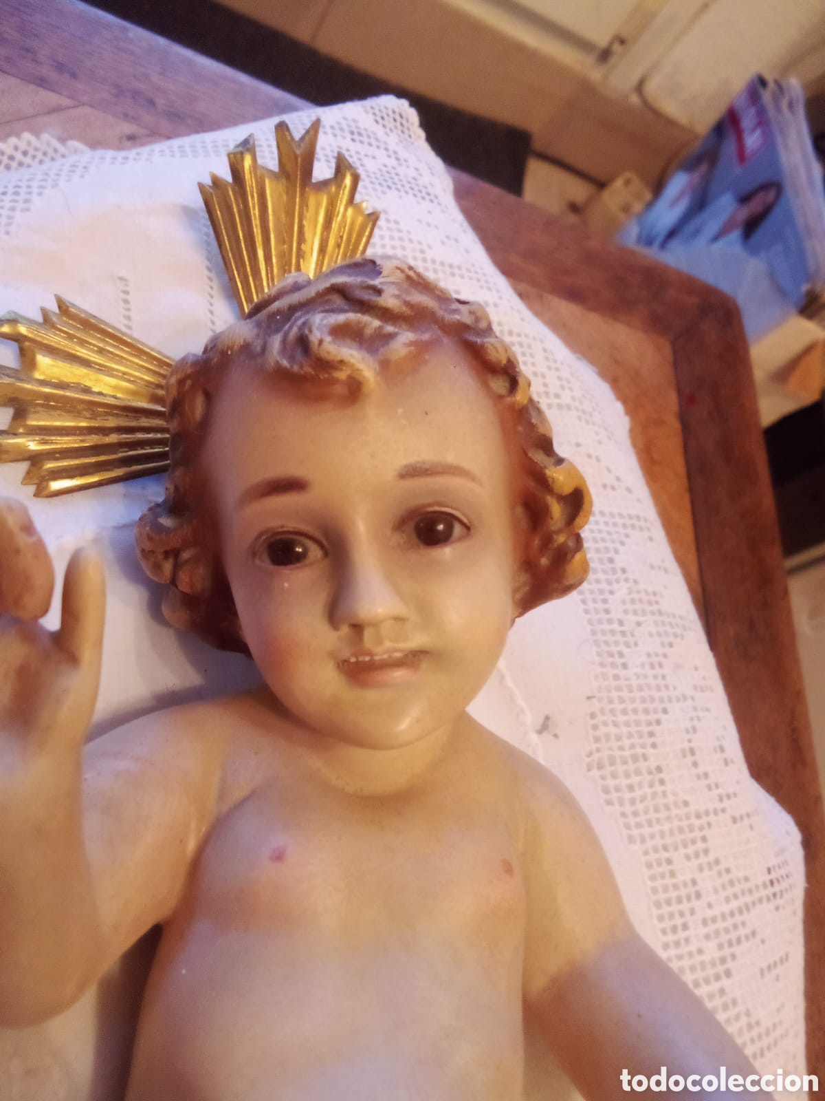 Antig&uuml;edades: Antiguo Ni&ntilde;o Jes&uacute;s de Olot - Foto 6